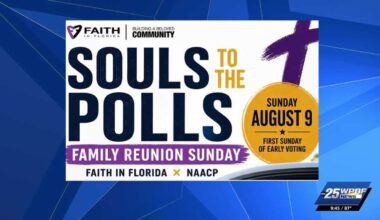 Souls to the Polls Family Reunion Sunday, Aug. 9 in Florida