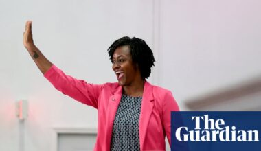 A democratic socialist win and losses for Trump allies: takeaways from primaries in three key states | US midterm elections 2026