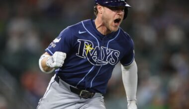 Taylor Walls homers from each side of the plate to make Tampa Bay Rays history :: WRAL.com