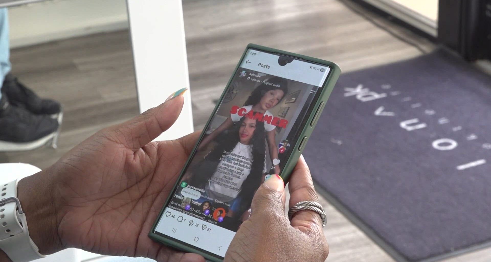 Jacksonville salon warns of hairstylist scam targeting social media users