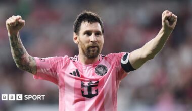 Lionel Messi scores four as Inter Miami thrash Montreal 7-1