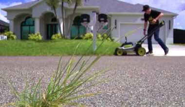 Florida teen drives kindness forward in lawn mowing challenge