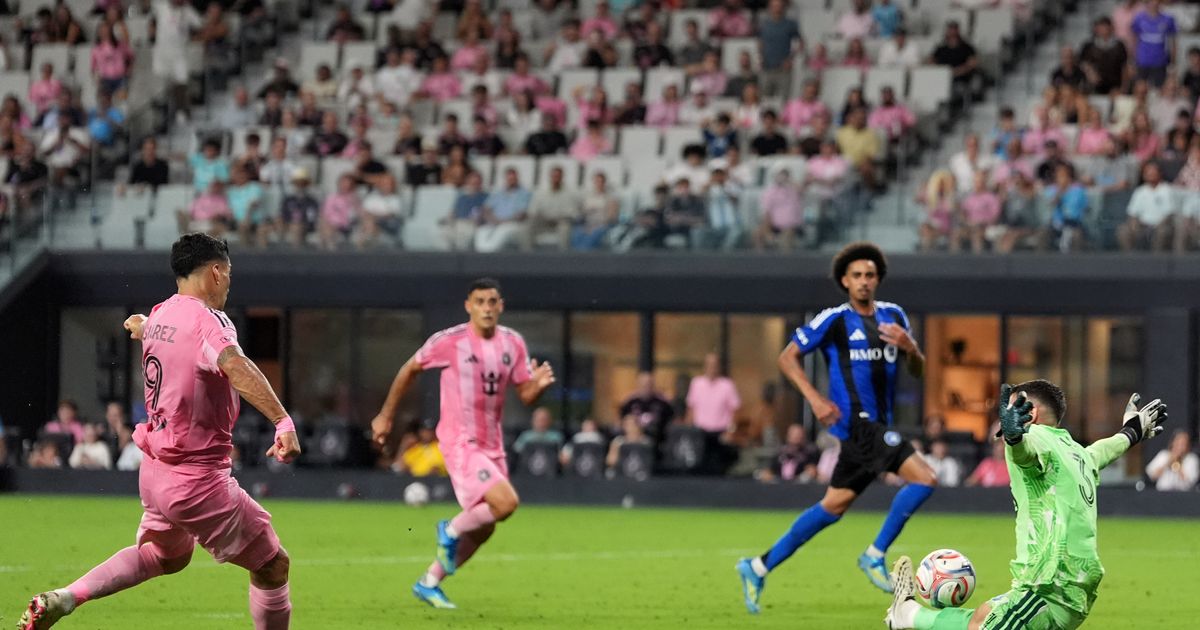 Lionel Messi scores 4 goals, adds assist to lead Inter Miami to 7-1 romp over Montreal :: WRAL.com