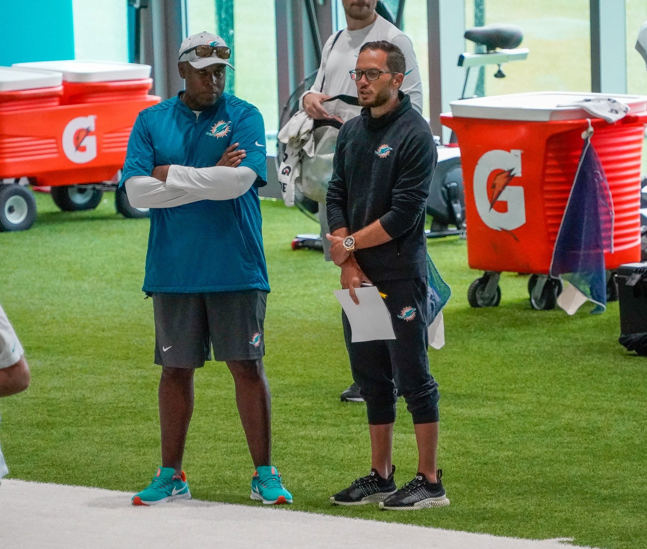 Chris Grier, Mike McDaniel