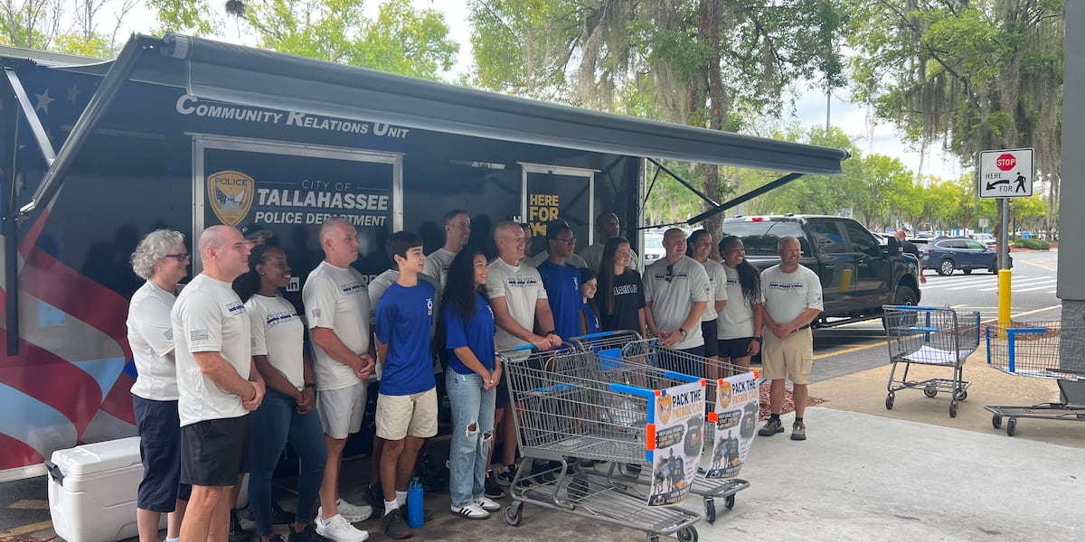 First responders help prepare Leon County students for back-to-school