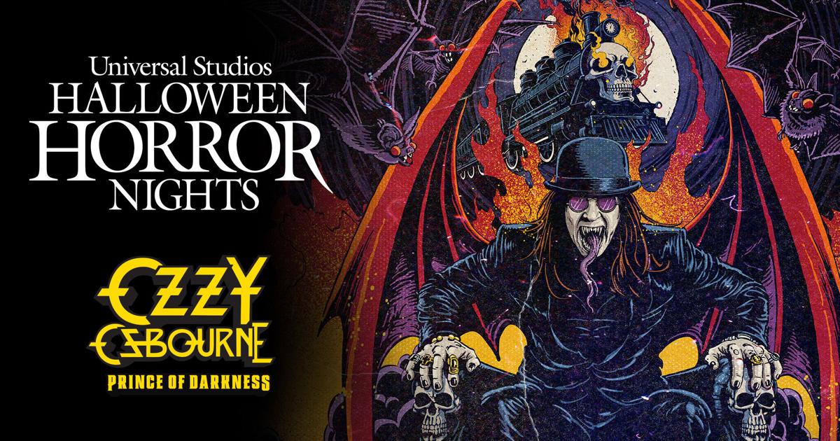 'Ozzy Osbourne: Prince of Darkness' - Universal Orlando Resort pays tribute to Ozzy Osbourne in Halloween Horror Nights haunted house | Go!