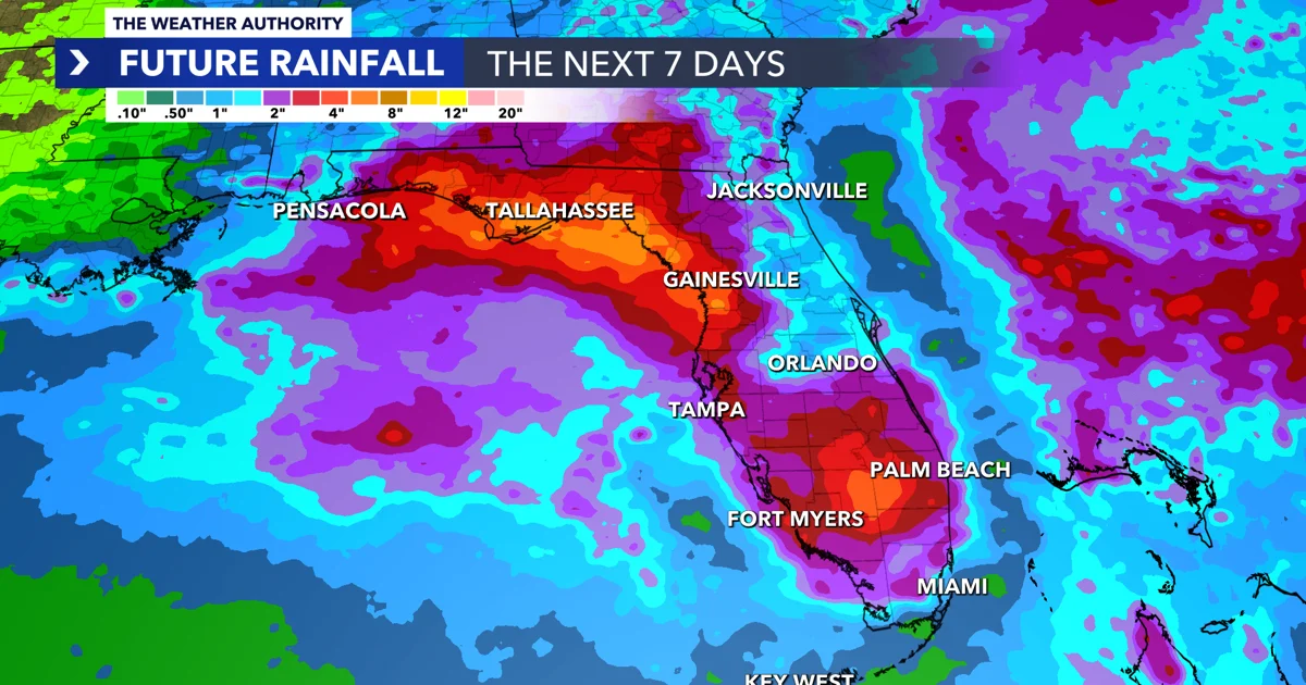 Heavy rain threat builds across Southwest Florida | Weather Authority