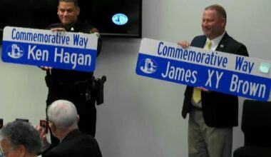 City names roads in honor of XY Brown, Hagan | Local News