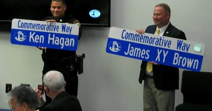 City names roads in honor of XY Brown, Hagan | Local News