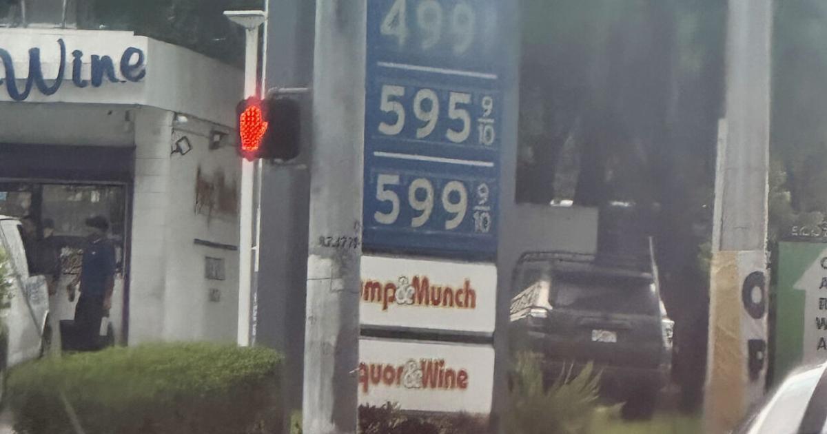 Miami gas prices rise as Key Biscayne holds at $5.79 | Miami