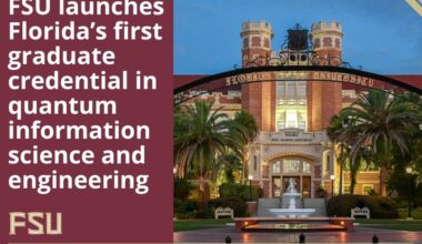 Florida State University Launches Florida’s First Graduate Credential in Quantum Information Science and Engineering