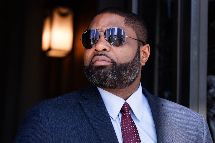 Rep. Byron Donalds (R-Fla.) leaves the U.S. Capitol after the last vote of the week on April 23, 2026. 