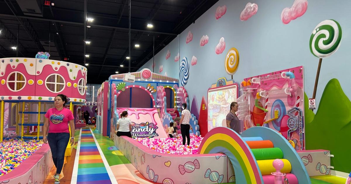 A candy-themed indoor playground in Fort Myers offers plenty of ways for little ones to run, climb, slide and play. | WINK Stop