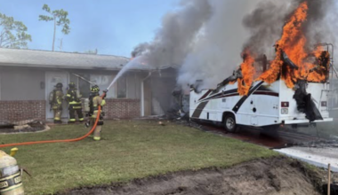 PORT CHARLOTTE: Charlotte County Fire & EMS extinguish RV fire | Port Charlotte News