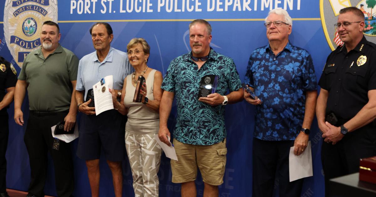 Two men honored after stopping armed attack | St. Lucie County