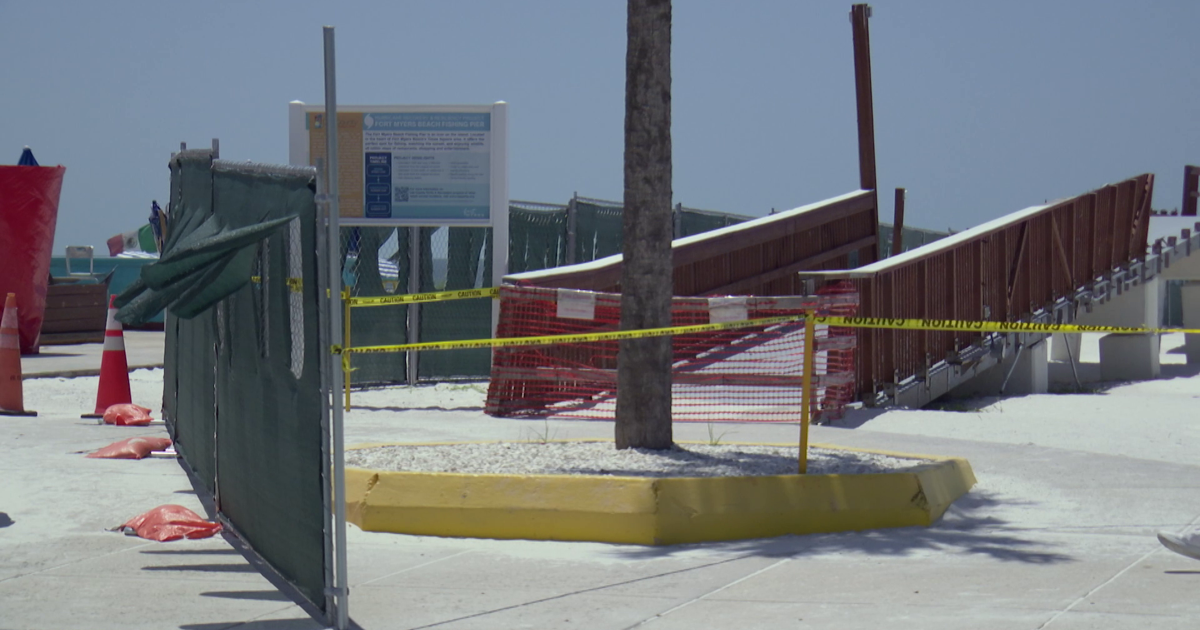 Fort Myers Beach Pier reconstruction begins after Hurricane Ian damage | Lee County