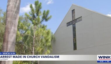 Man in jail after trashing Gateway Trinity Lutheran Church in Lee County | Lee County