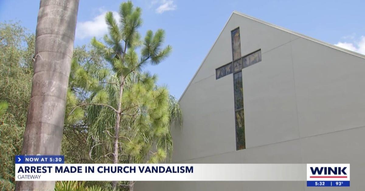 Man in jail after trashing Gateway Trinity Lutheran Church in Lee County | Lee County