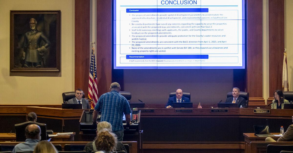 Lee County plan opens southeast to more development | Lee County