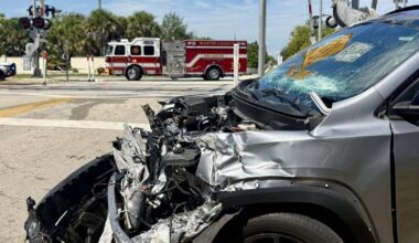 Brightline vs SUV crash in Hobe Sound sends one to hospital | Martin County