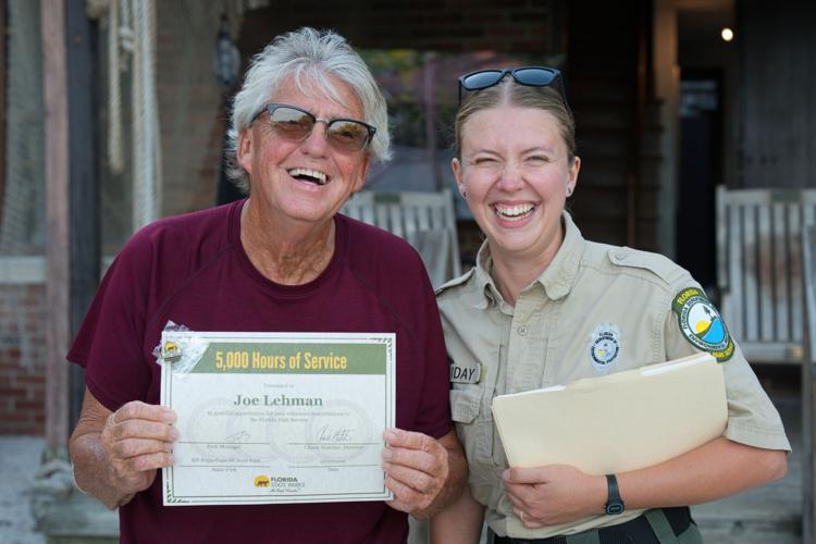 Alexandra Holiday & 5000 hour Volunteer Joe Lehman.jpg