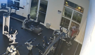 Tattooed man breaks into Bell Tower Park clubhouse, caught on camera | Crime