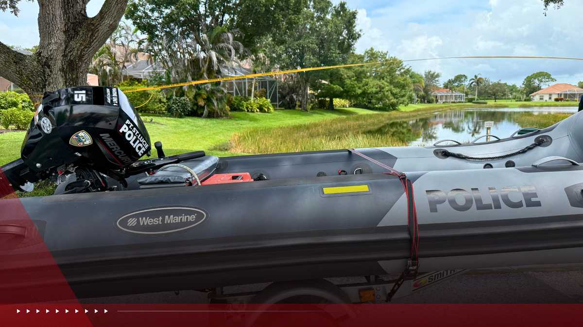 Port St. Lucie police investigate death of 77-year-old man found in pond