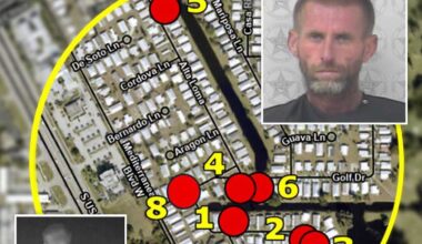 Off-duty Florida deputy spots and helps capture burglary suspect