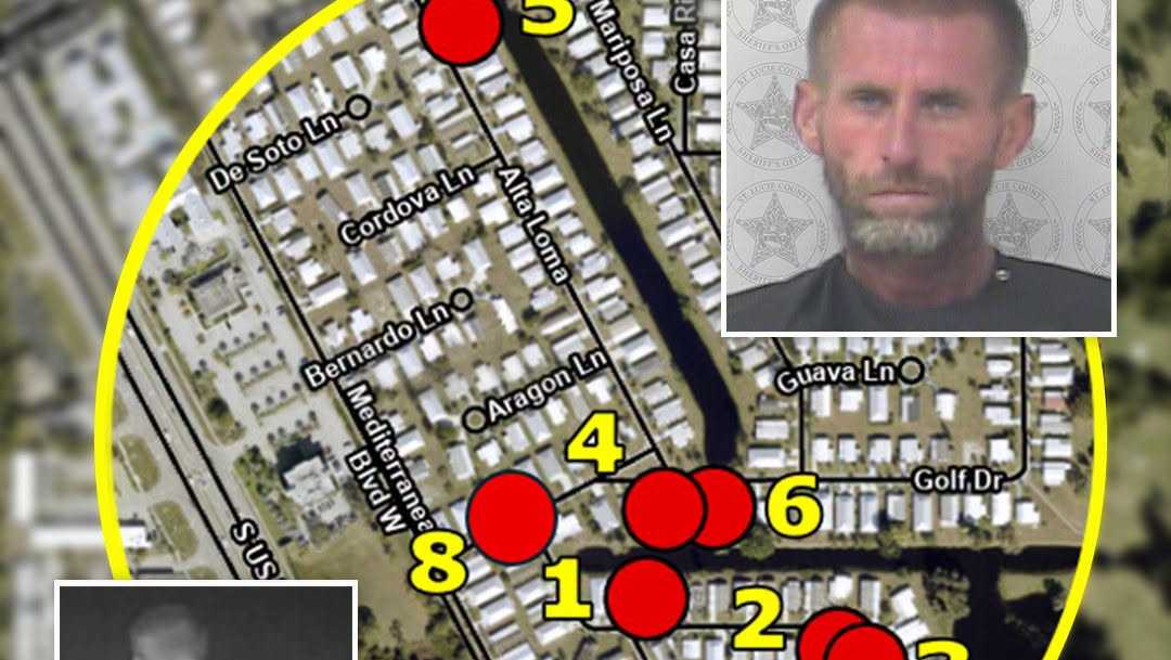 Off-duty Florida deputy spots and helps capture burglary suspect