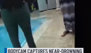 Body camera video captured the moments when officers rushed to save a 1-year-old child who was unconscious in a pool in Hialeah. The incident happened on May 12 after the child was found unresponsive in the family's pool. In the body camera video, two officers were seen arriving at the home's backyard. The child's mother was seen screaming and pleading for them to save her son. #pool #hialeah #toddler #child #rescue
