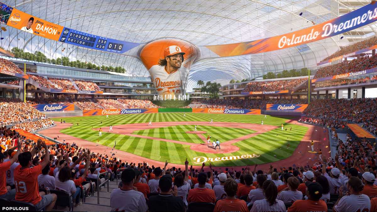 Orlando Dreamers unveil updated MLB stadium renderings