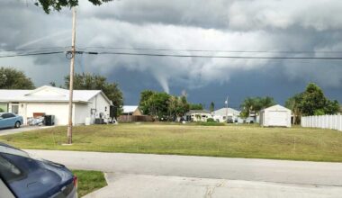 EF0 tornado touched down in South Florida