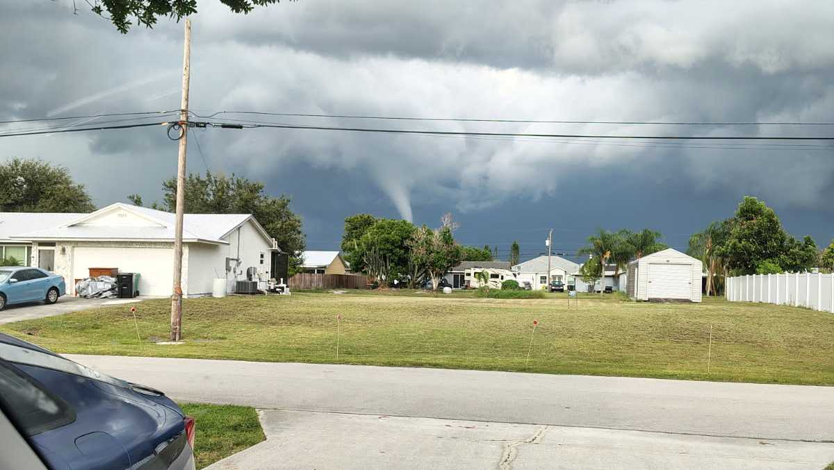 EF0 tornado touched down in South Florida