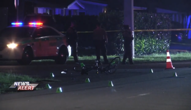 Crash involving car and bicyclist shuts down part of SW Miami-Dade road - WSVN 7News | Miami News, Weather, Sports