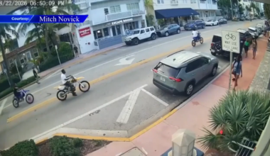 11-year-old hit by dirt bike during police pursuit on Miami Beach; commissioner vows action against stunt bikers - WSVN 7News | Miami News, Weather, Sports