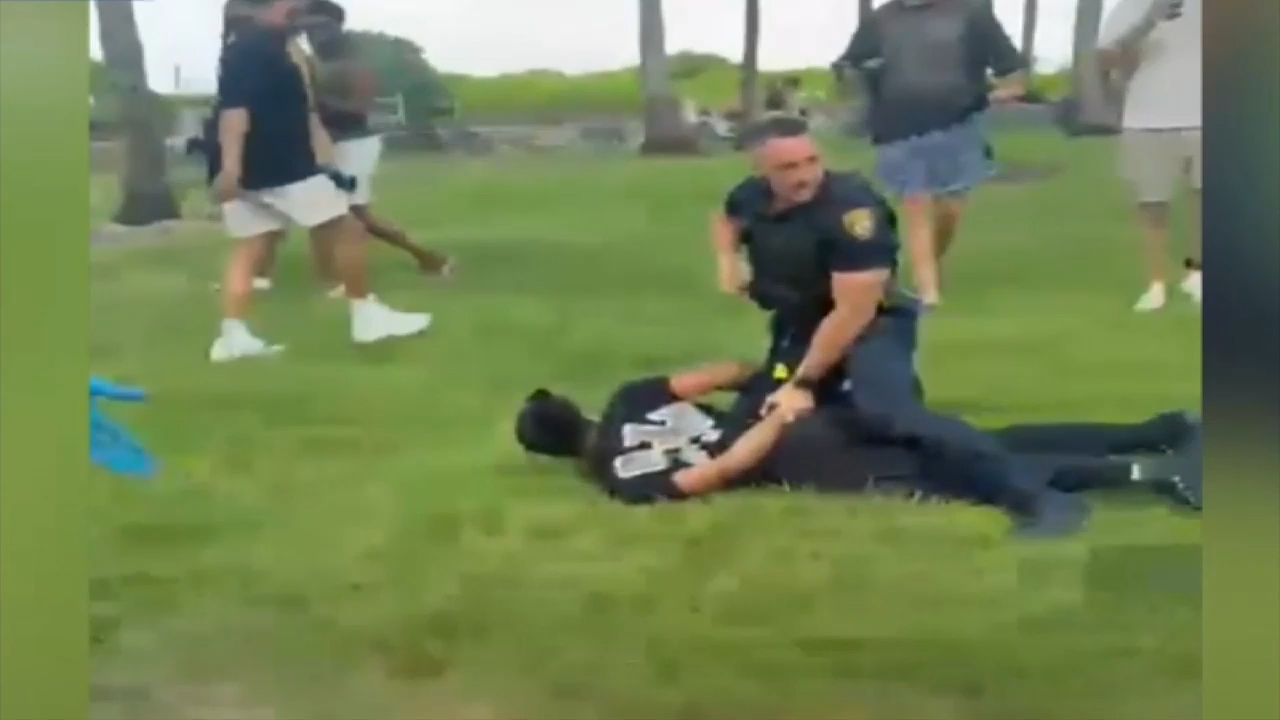 New video shows aftermath of hit-and-run crash between dirt bike rider and 11-year-old girl; rider remains on the loose - WSVN 7News | Miami News, Weather, Sports