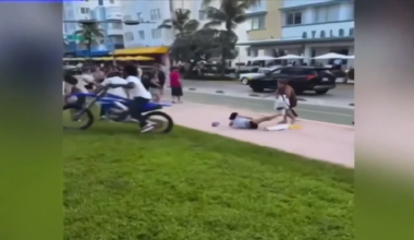 New video shows aftermath of hit-and-run between dirt bike rider and 11-year-old girl; rider remains on the loose - WSVN 7News | Miami News, Weather, Sports