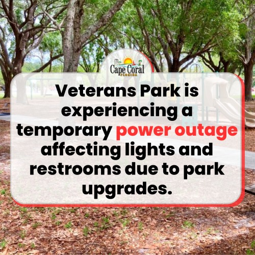 Veterans Park Experiences Temporary Power Outage