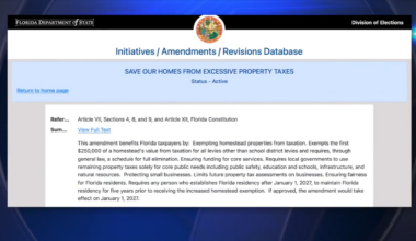 Judge rules Florida property tax amendment must be rewritten due to ‘misleading’ language - WSVN 7News | Miami News, Weather, Sports