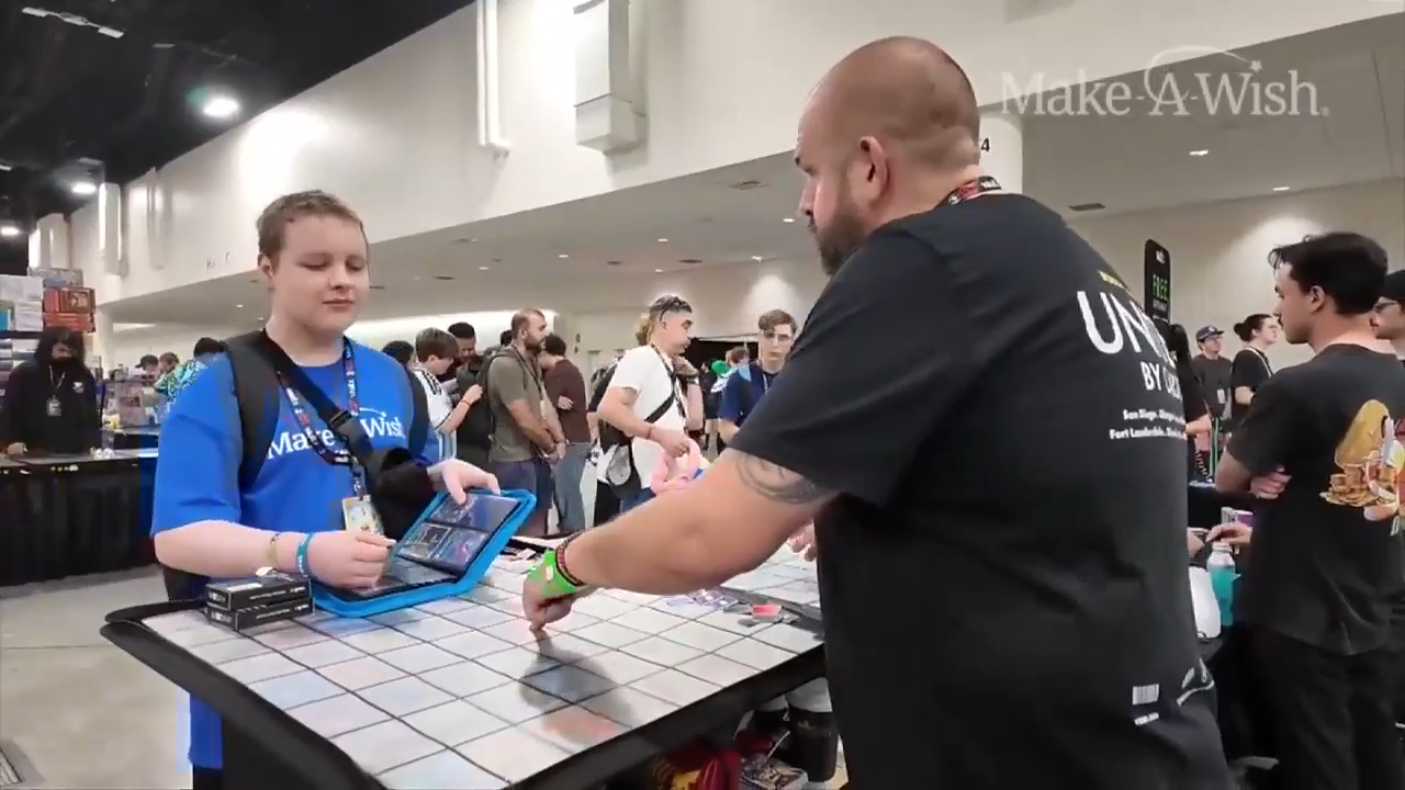13-year-old receives special Pokémon card party in Fort Lauderdale from Make-A-Wish Southern Florida - WSVN 7News | Miami News, Weather, Sports
