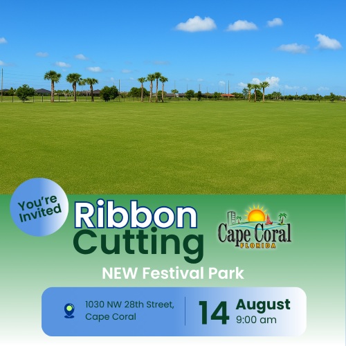 Festival Park Ribbon Cutting Set for August 14
