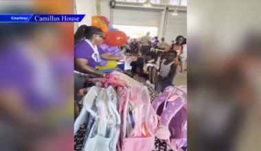 Camillus House brings together Homestead families to prepare for new school year - WSVN 7News | Miami News, Weather, Sports
