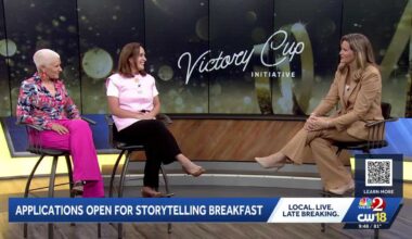Victory Cup Initiative opens applications for 2027 Storytelling Breakfast