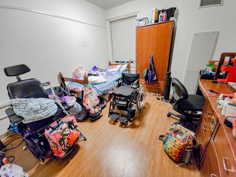 My dorm experience as an ambulatory wheelchair user