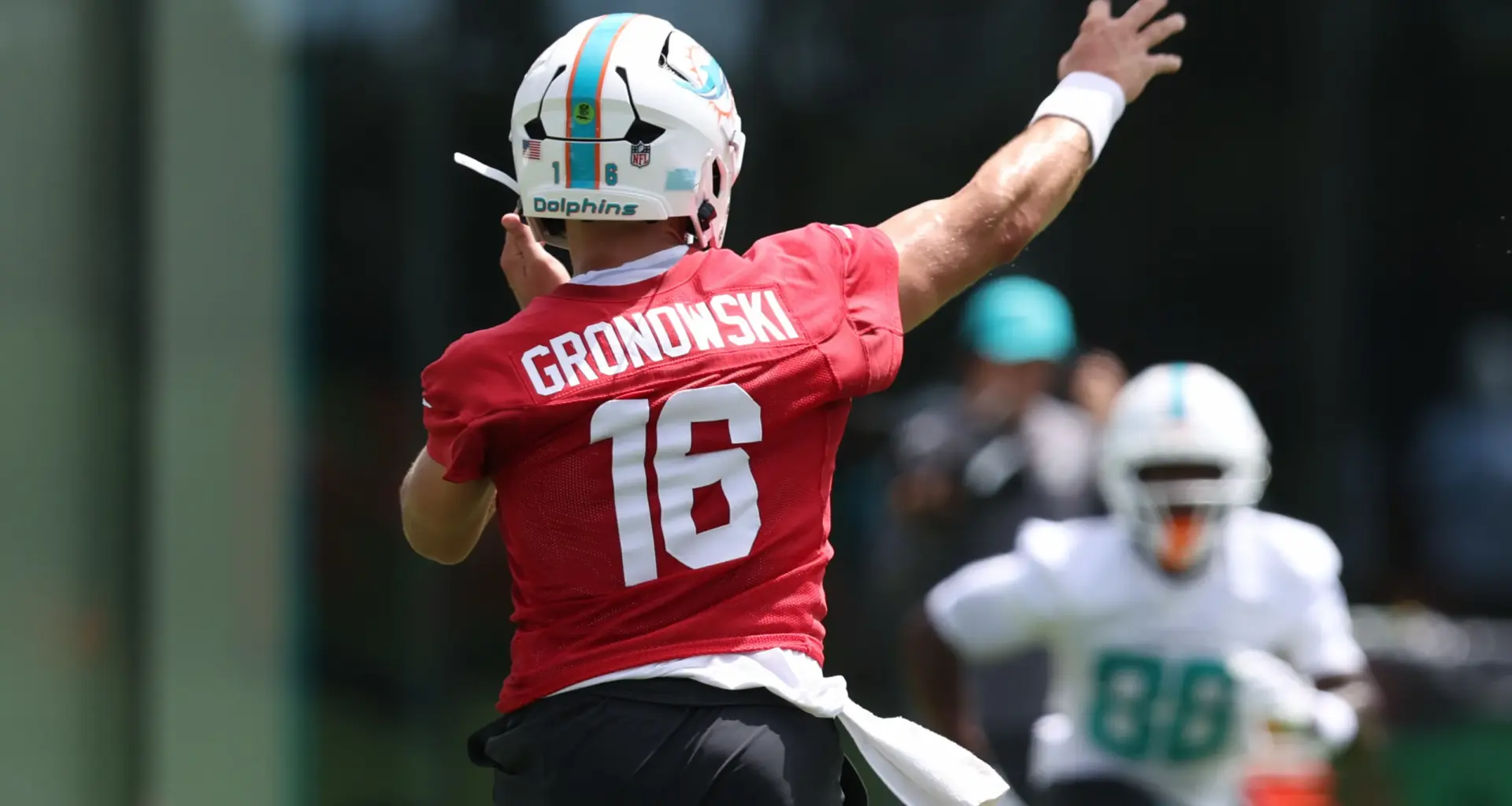 Miami Dolphins cut former Iowa football QB Mark Gronowski