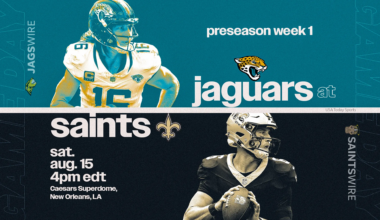 Saints vs. Jaguars live score: NFL preseason game updates, highlights