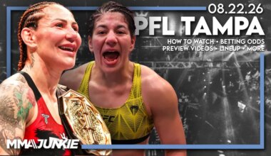 How to watch PFL Tampa: Fighter profiles, lineup, start time, odds, more