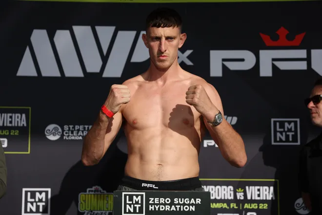 Eoin Sheridan - PFL Tampa weigh-ins