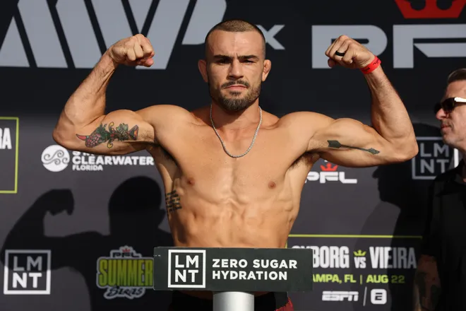 Dakota Bush - PFL Tampa ceremonial weigh-ins