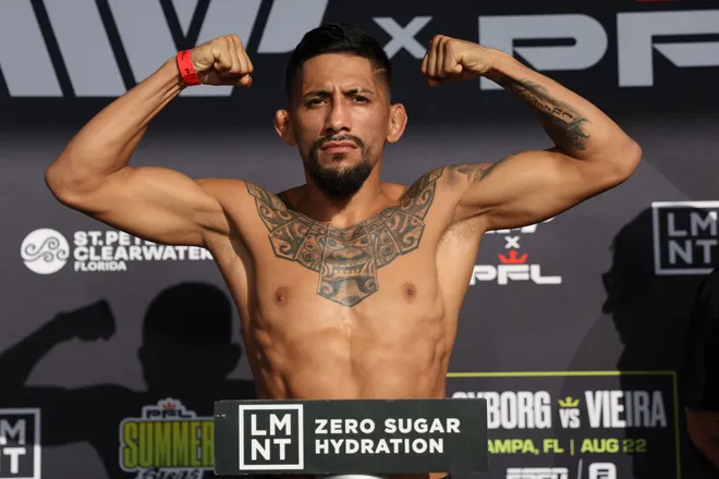 Daniel Marcos - PFL Tampa ceremonial weigh-ins